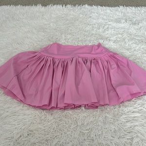 Pink tennis skirt